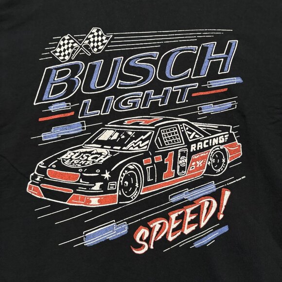 Busch Light Racing Neon Sign T-shirt size xxl - Picture 2 of 4